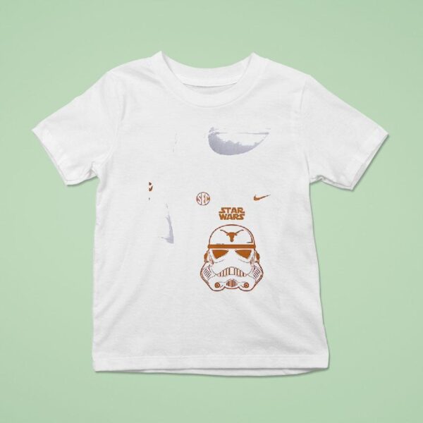 Texas Longhorns Football X Star Wars Stormtrooper T Shirt