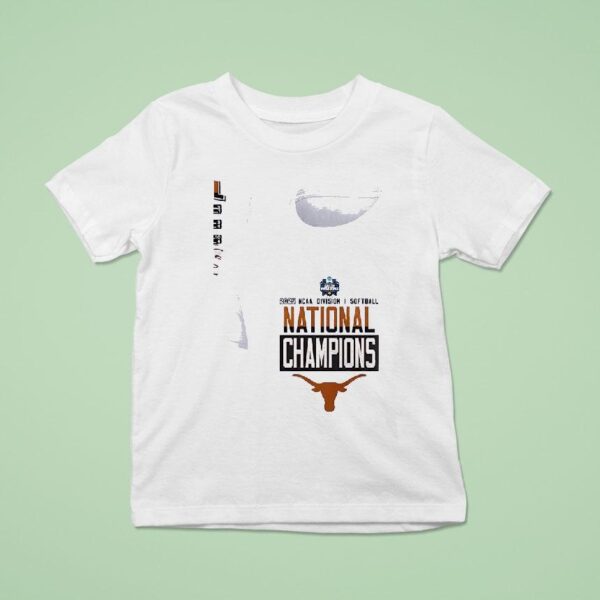 Texas Longhorns Texas Solfball Ncaa Division I National Champs Schedule T Shirt