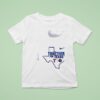 Texas Rangers Houston Astros Together For Texas Skeleton City Skyline T Shirt