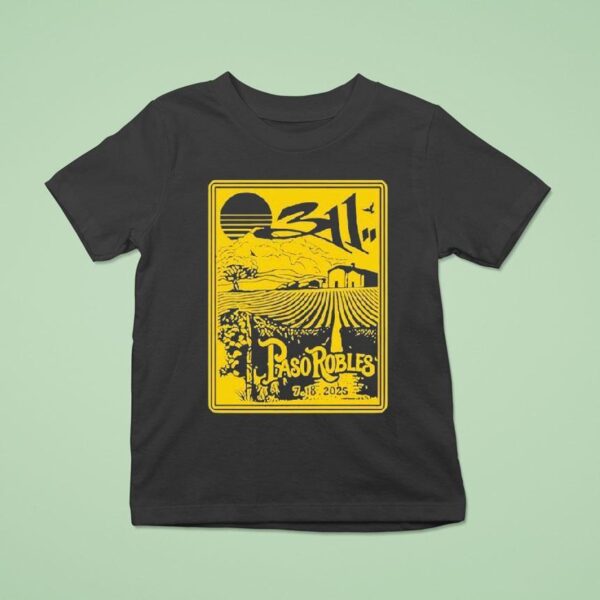The Tour Paso Robles Ca July T Shirt