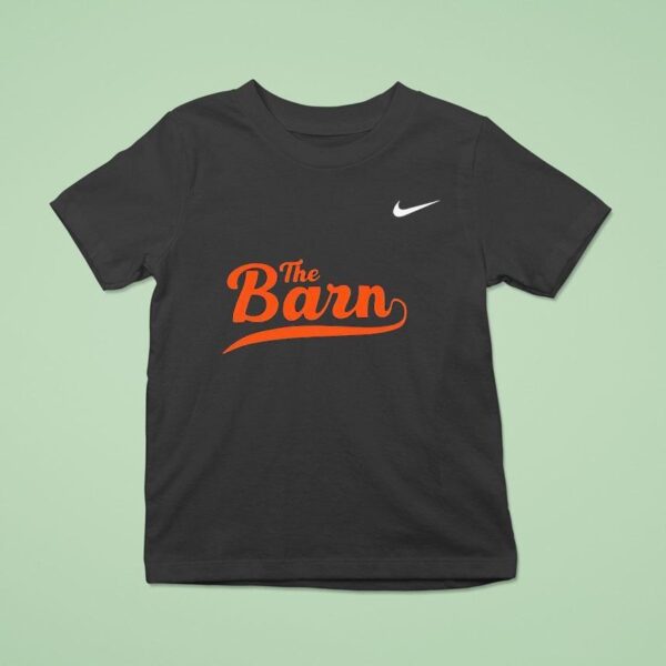 The Barn As Baltimore Orioles T Shirt