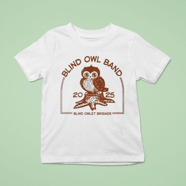 The Blind Owl Band Blind Owlet Brigade T Shirt