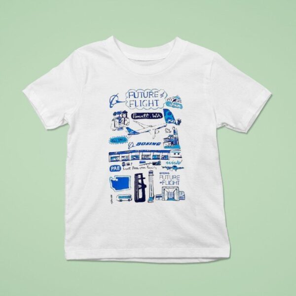 The Boeing Future Of Flight Destination T Shirt