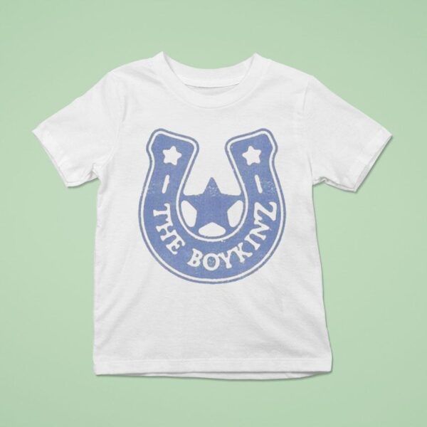 The Boykinz Fell In Love With A Cowboy Horseshoe T Shirt
