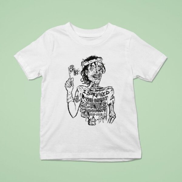 The Cribs I Survived The Drough T Shirt
