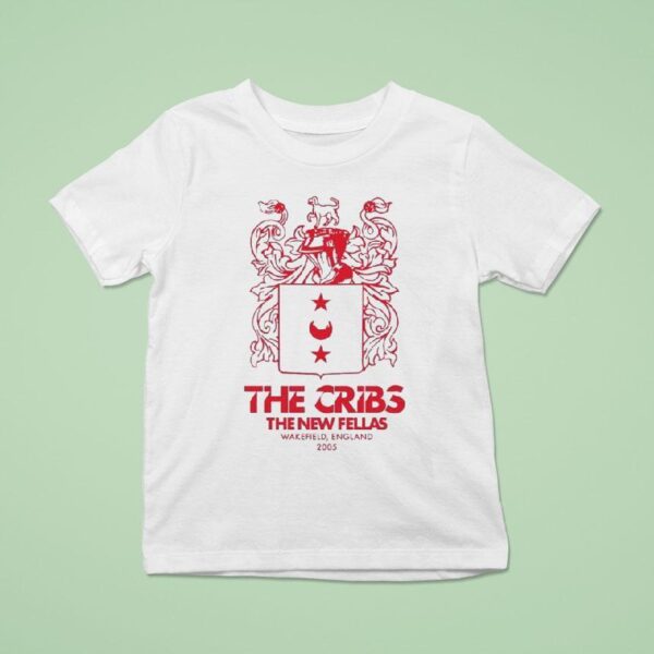 The Cribs The New Fellas Wakefield England Th Anniversary T Shirt