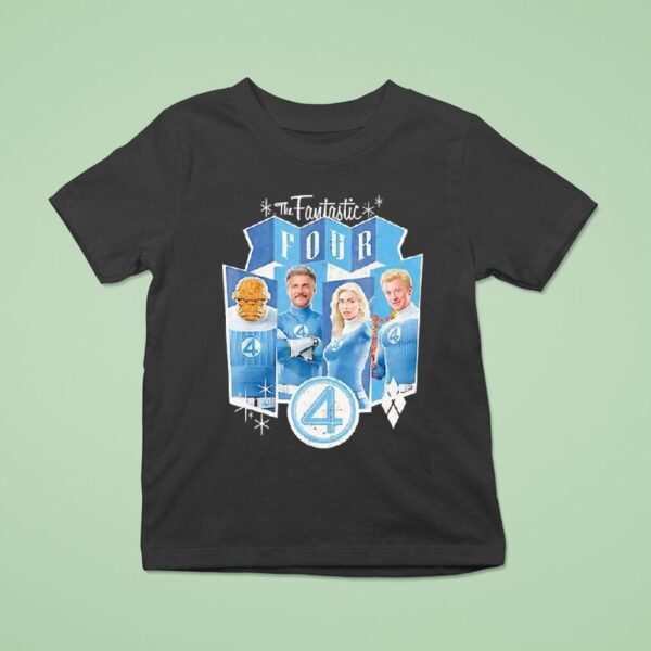 The Fantastic Four Characters Style Team Marvel T Shirt