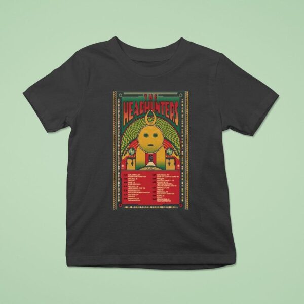 The Headhunters Tour July Aug Tour Dates T Shirt