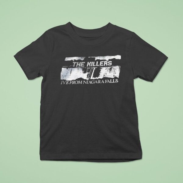 The Killers Live From Niagara Falls T Shirt