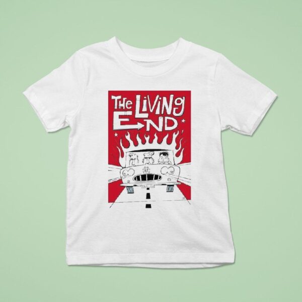 The Living End Cartoon Car T Shirt