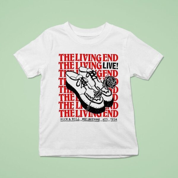 The Living End Rock And Roll Melbourne Aus Creepers Live T Shirt