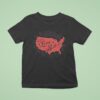The Lone Bellow Us Map T Shirt