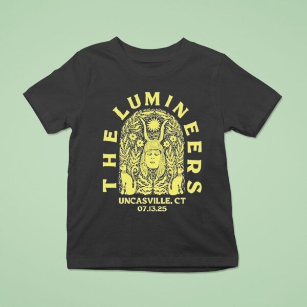 The Lumineers Tour Uncasville Ct T Shirt