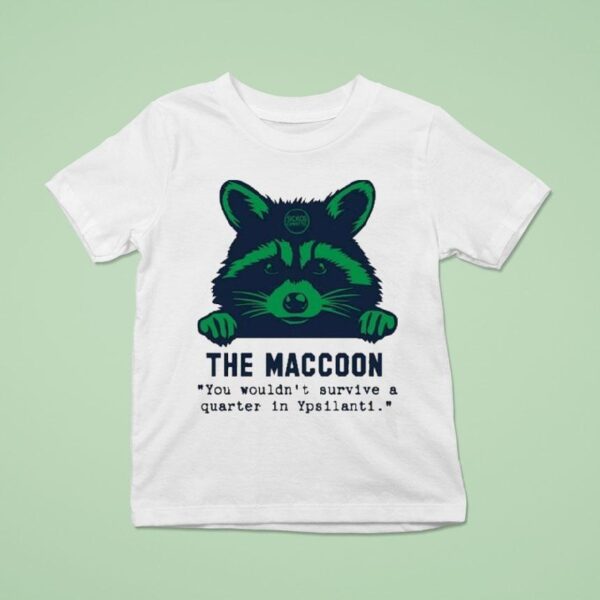 The Maccoon You Wouldn T Survive A Quarter In Ypsilanti T Shirt