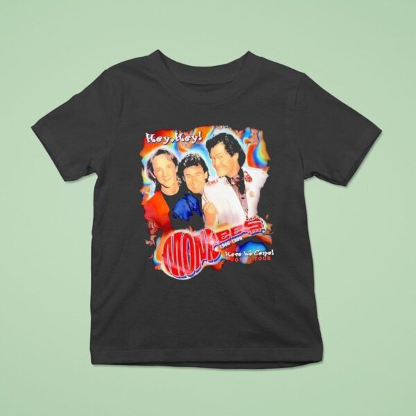The Monkees Hey Hey Here We Come World Tour Vintage T Shirt