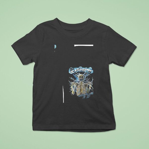 The Offspring Worldwide In Skeleton T Shirt