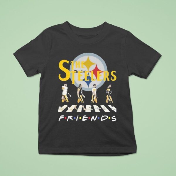 The Pittsburgh Slers Friends Road Abbey Walking T Shirt