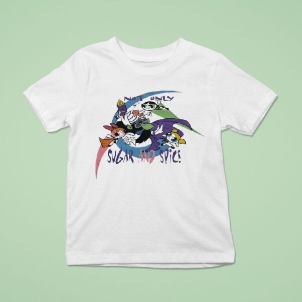 The Powerpuff Girls Not Only Sugar And Spice T Shirt