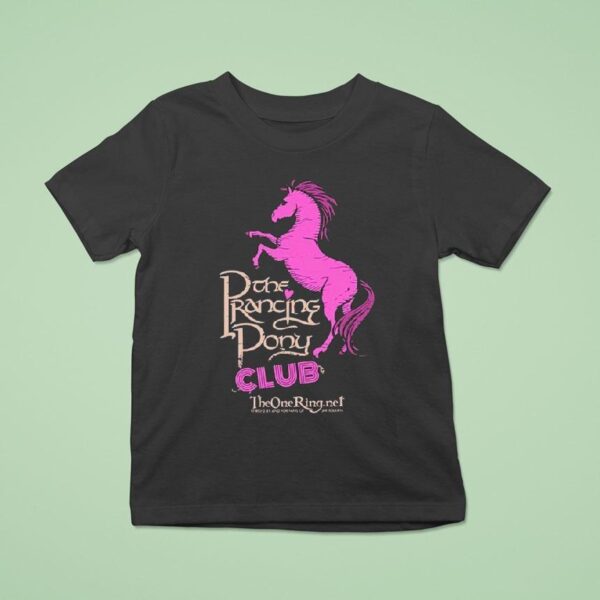 The Prancing Pony Club Horse T Shirt