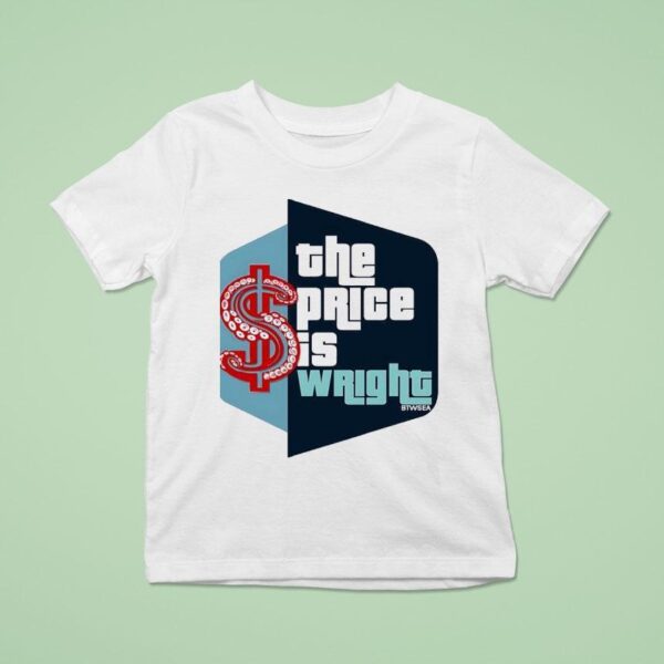 The Price Is Wright Logo T Shirt