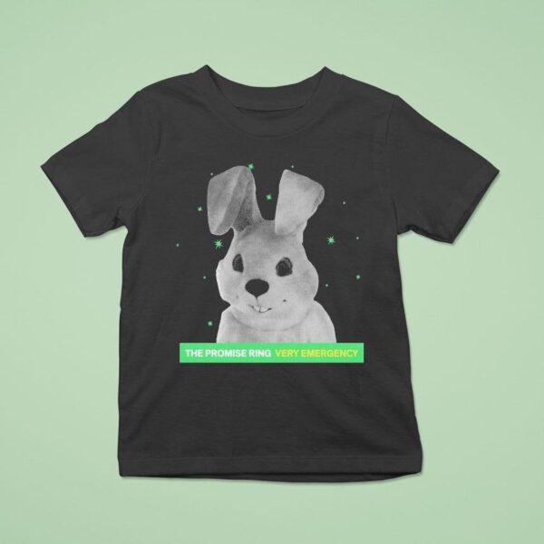 The Promise Ring Very Emergency Happy Hour Bunny T Shirt