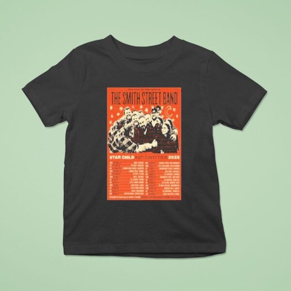 The Smith Street Band Star Child East Coast Tour Dates T Shirt