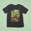 The War Of The Worlds Technicolor Invasion At This Very Moment Space Ships From The Beyond May Be On Their Way To Destroy Our Plane T Shirt