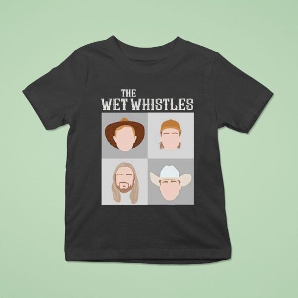 The Wet Whistle Characters T Shirt