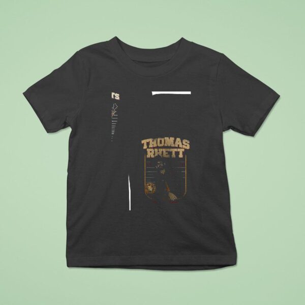 Thomas Rhett The Better In Boots Tour Map Roster Vintage T Shirt