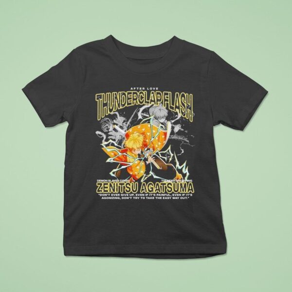 Thunderclap Flash Zenitsu Agatsuma After Love T Shirt