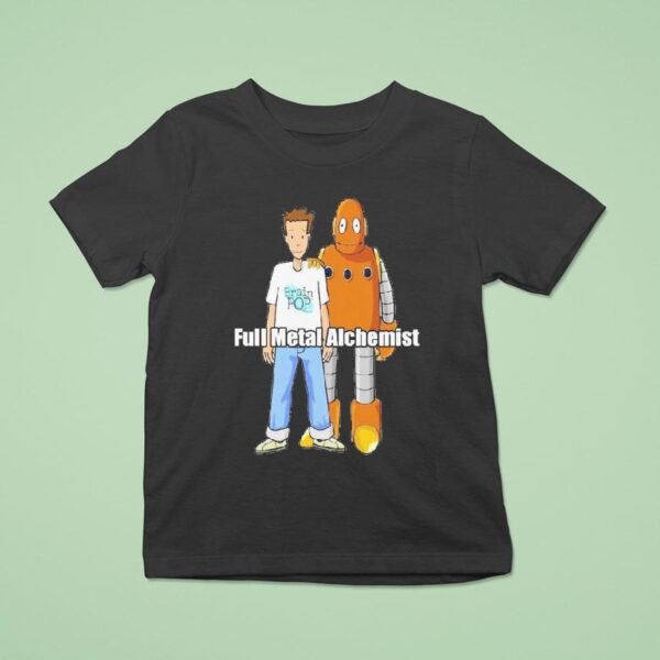 Tim And Moby Fullmetal Alchemist Brainpop T Shirt