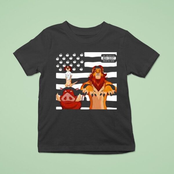 Timon Pumbaa And Simba Lion King Outkast Stankonia T Shirt