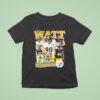 Tj Watt Pittsburgh Slers Football Logo T Shirt