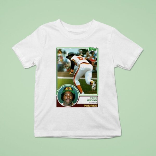 Tony Gwynn Outfield San Diego Padres T Shirt