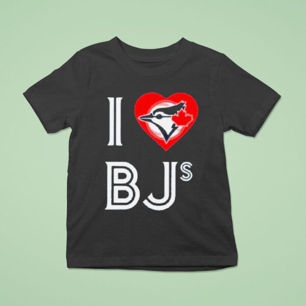 Toronto Blue Jays I Love Bjs Jays T Shirt