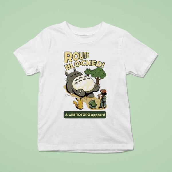 Totoro A Mashup Of Pokmon And My Neighbor Totoro T Shirt