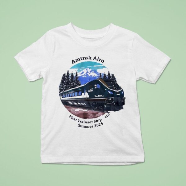 Train Amtrak Airo First Trainset Shipment Summer T Shirt