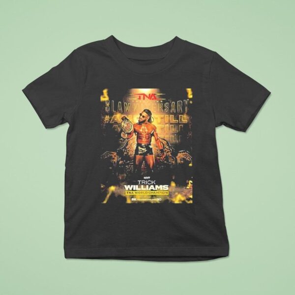 Trick Williams Tna World Champion Slammiversary T Shirt