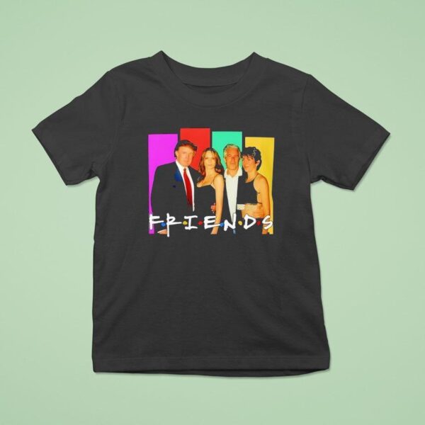 Trump And Epstein Friends Parody T Shirt
