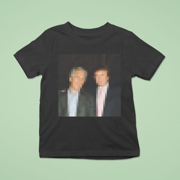 Trump And Jeffrey Epstein Blurred T Shirt