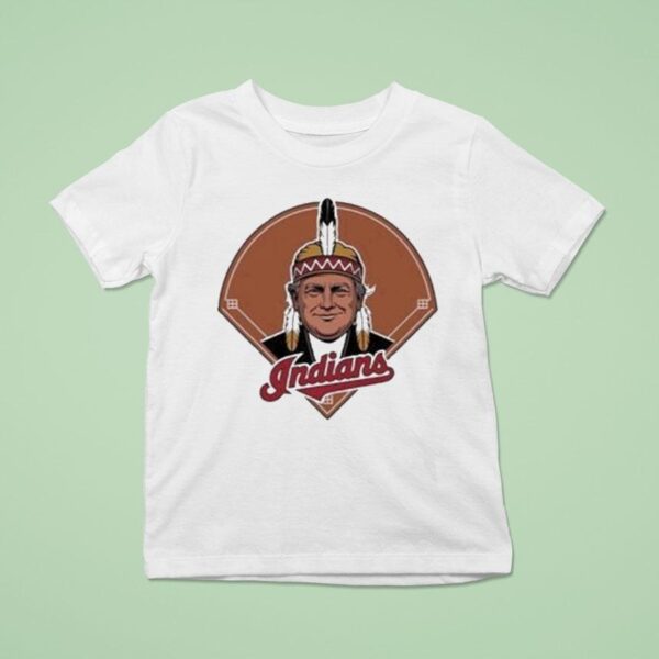 Trump Chief Wahoo Indians T Shirt