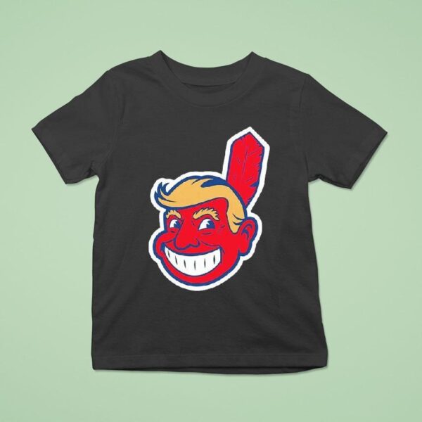 Trump Chief Wahoo Make Indians Great Again Cleveland Guardians Masco T Shirt