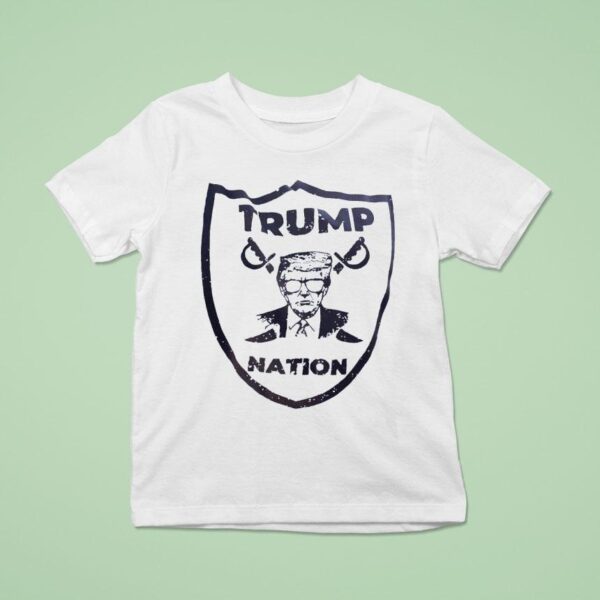 Trump Nation Style Las Vegas Raiders Logo Parody T Shirt