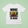 Trump Woke Is Dead Cartoon T Shirt