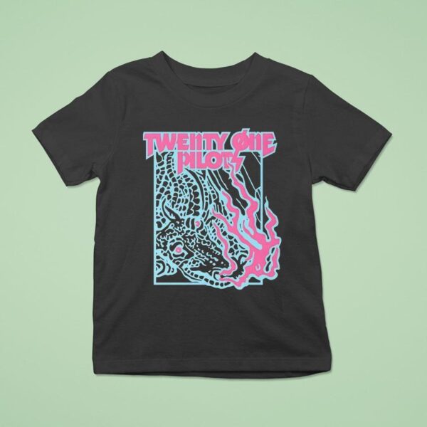 Twenty One Pilots Trash Flames Band T Shirt