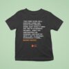 Two Point Game Ball Knocked Loose And Maxey Gets Knocked Down T Shirt