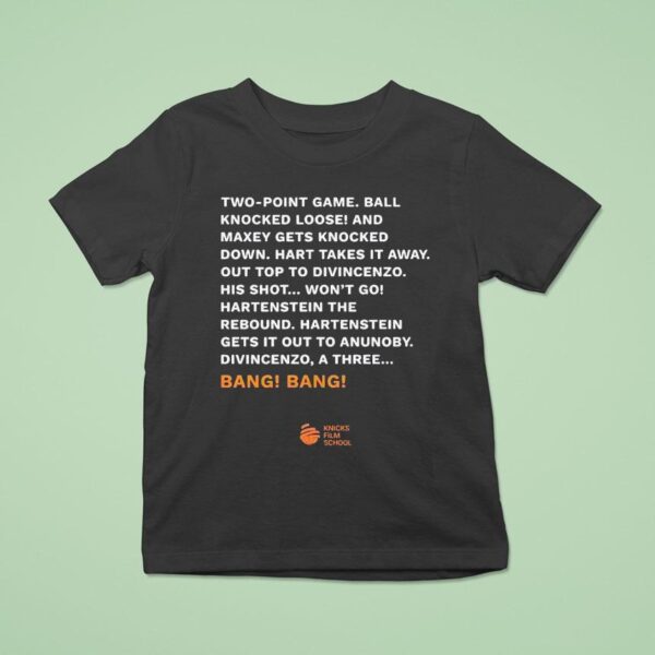 Two Point Game Ball Knocked Loose And Maxey Gets Knocked Down T Shirt