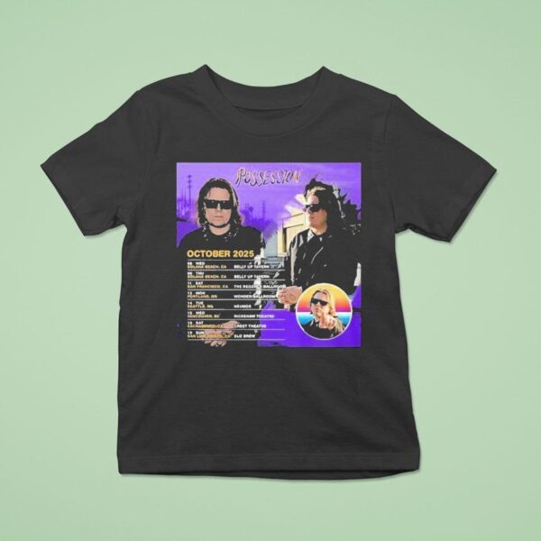 Ty Segall Possession Fall Tour T Shirt
