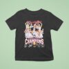 Uconn Huskies Yes I Am Old But I Saw Four Peat National Champions Signatures T Shirt