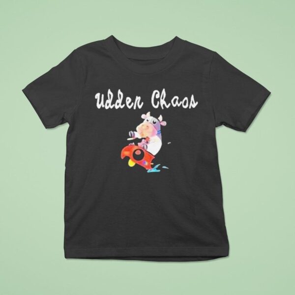Udder Chaos Cow T Shirt